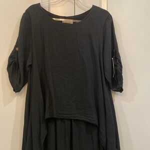 100% Linen Layered Dress